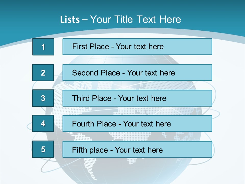 Continent Modern Communication PowerPoint Template