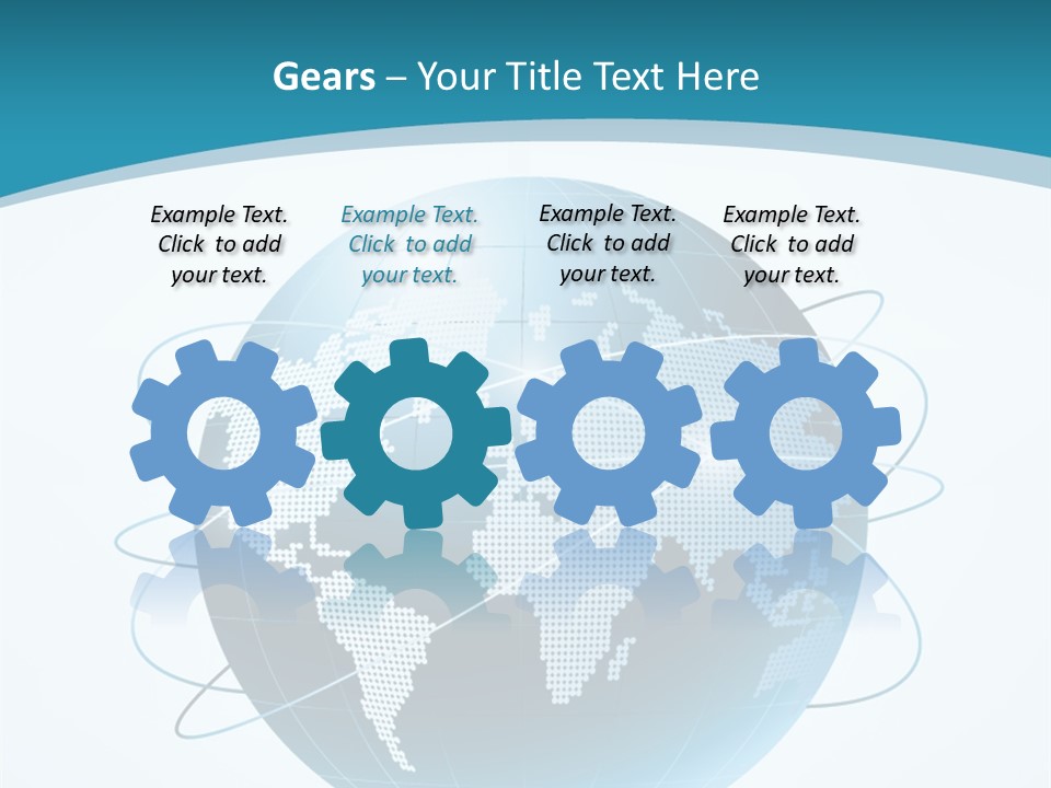 Continent Modern Communication PowerPoint Template