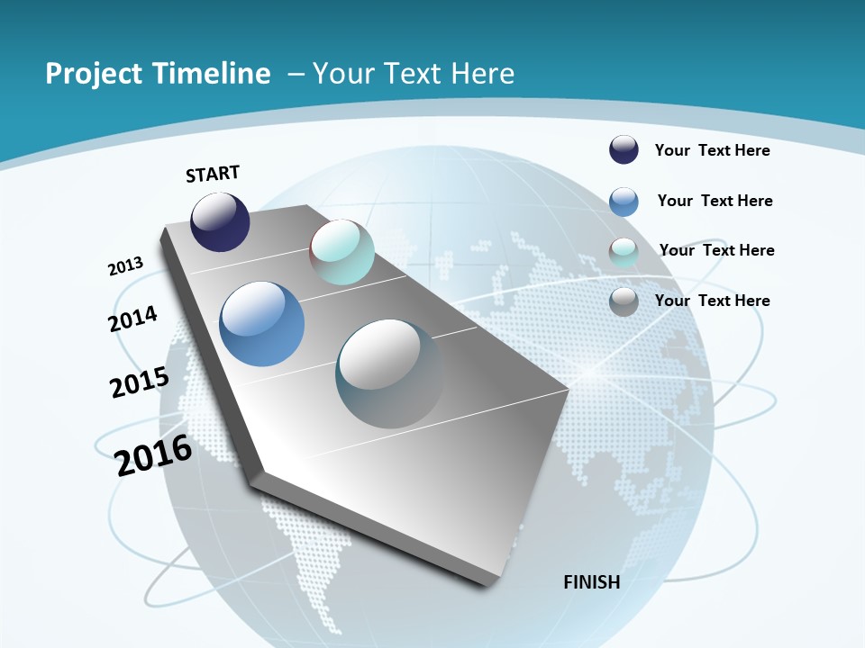 Continent Modern Communication PowerPoint Template