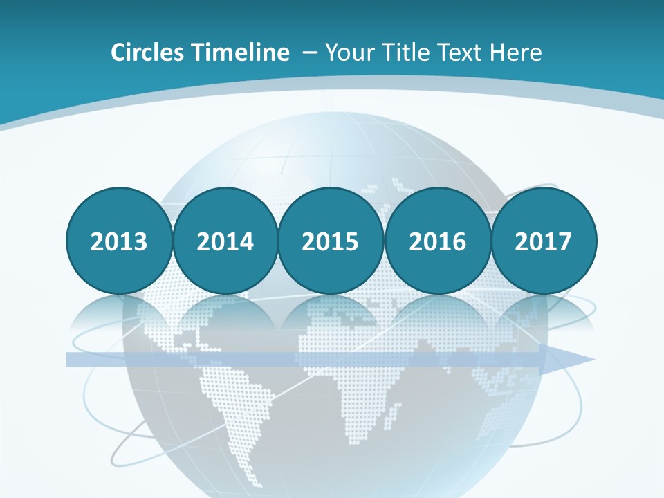 Continent Modern Communication PowerPoint Template