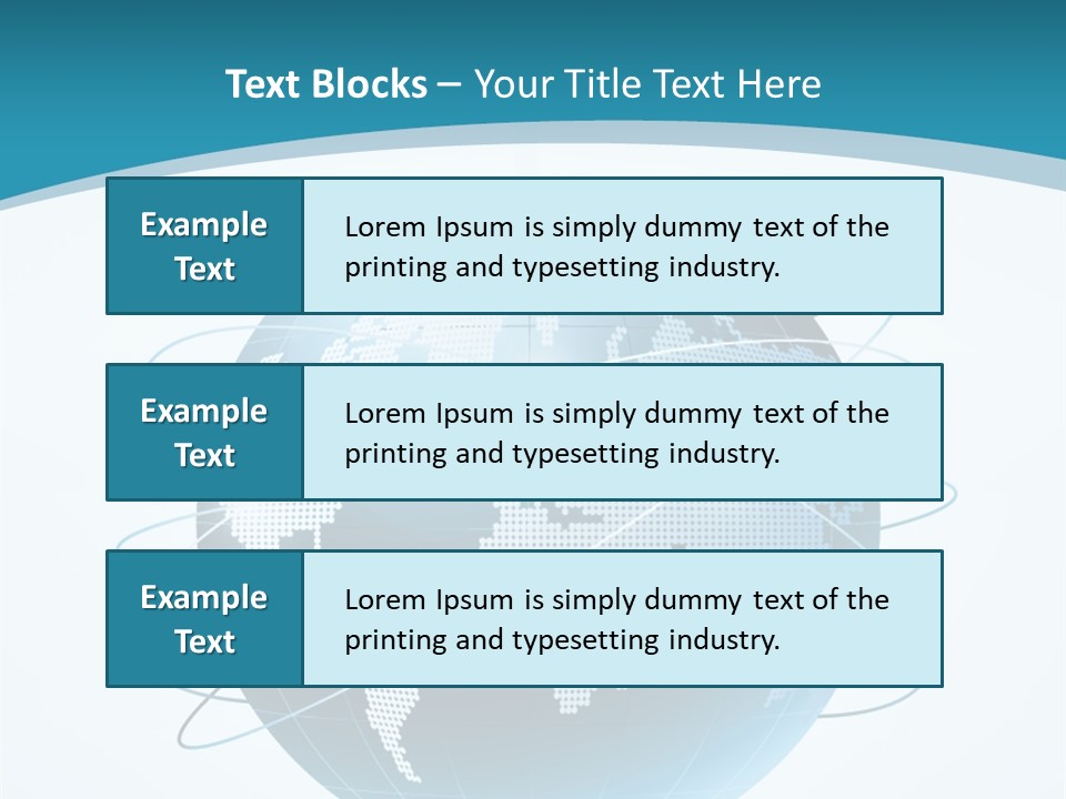 Continent Modern Communication PowerPoint Template