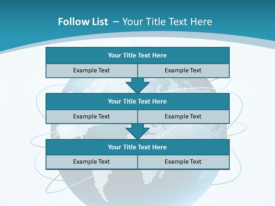 Continent Modern Communication PowerPoint Template