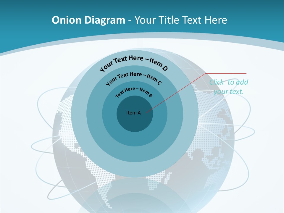 Continent Modern Communication PowerPoint Template