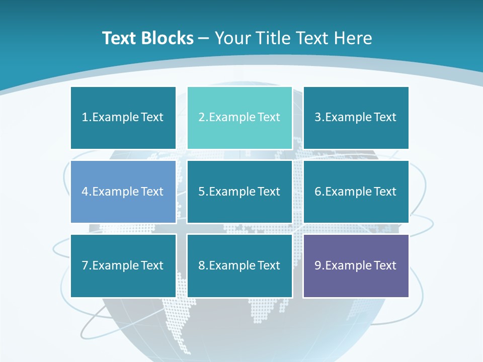 Continent Modern Communication PowerPoint Template