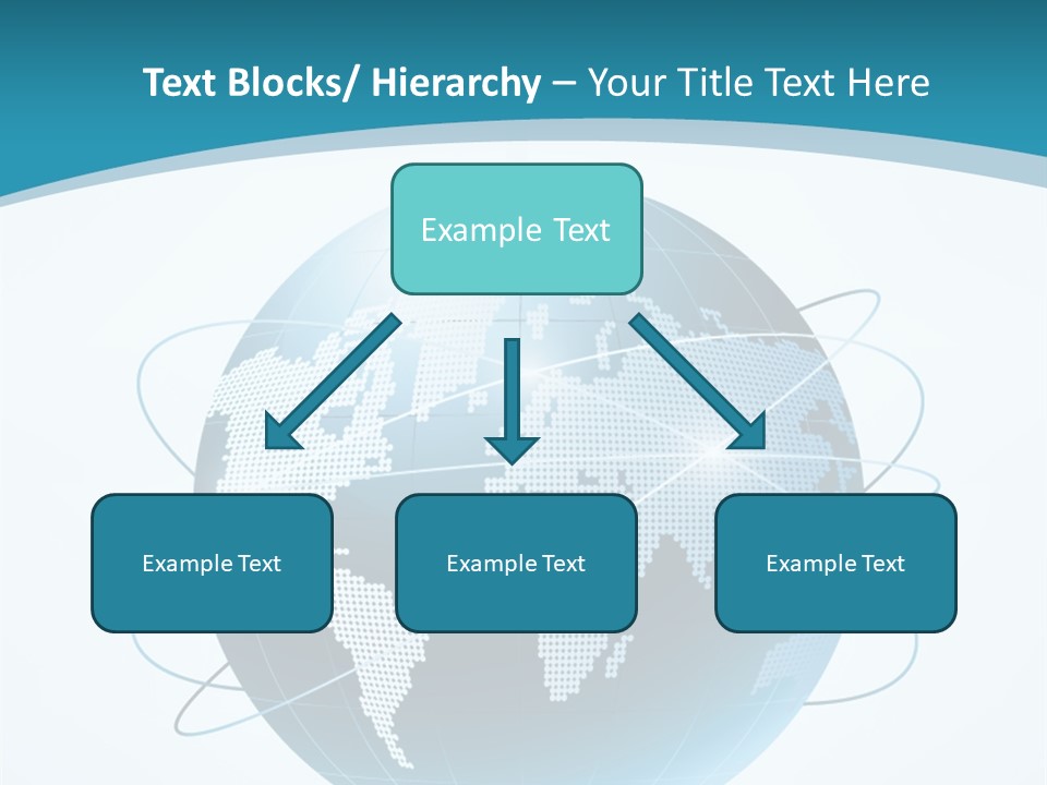 Continent Modern Communication PowerPoint Template