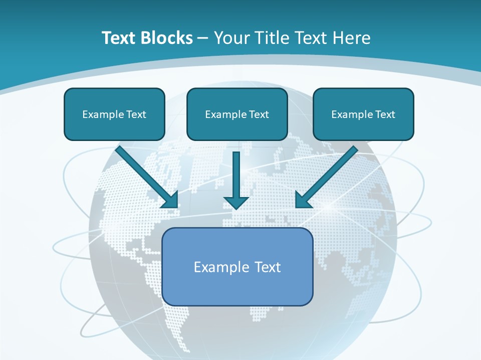 Continent Modern Communication PowerPoint Template