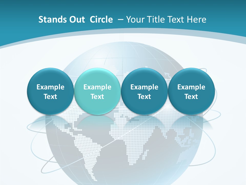 Continent Modern Communication PowerPoint Template