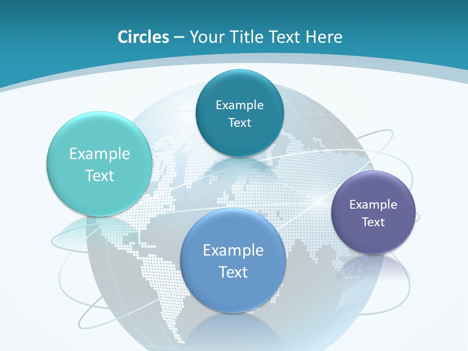 Continent Modern Communication PowerPoint Template