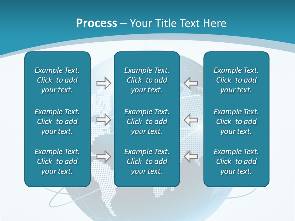 Continent Modern Communication PowerPoint Template
