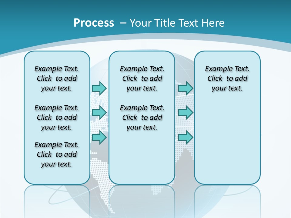 Continent Modern Communication PowerPoint Template