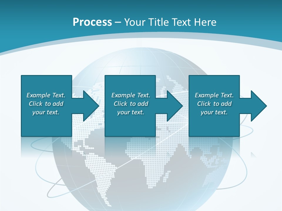 Continent Modern Communication PowerPoint Template