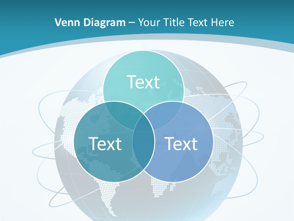 Continent Modern Communication PowerPoint Template