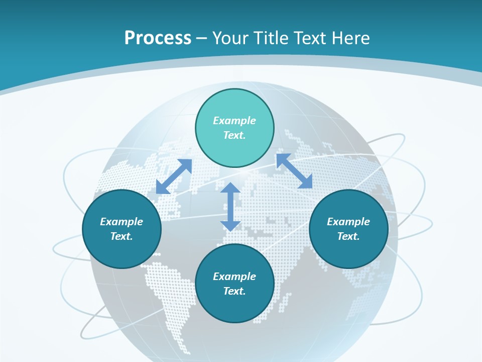 Continent Modern Communication PowerPoint Template