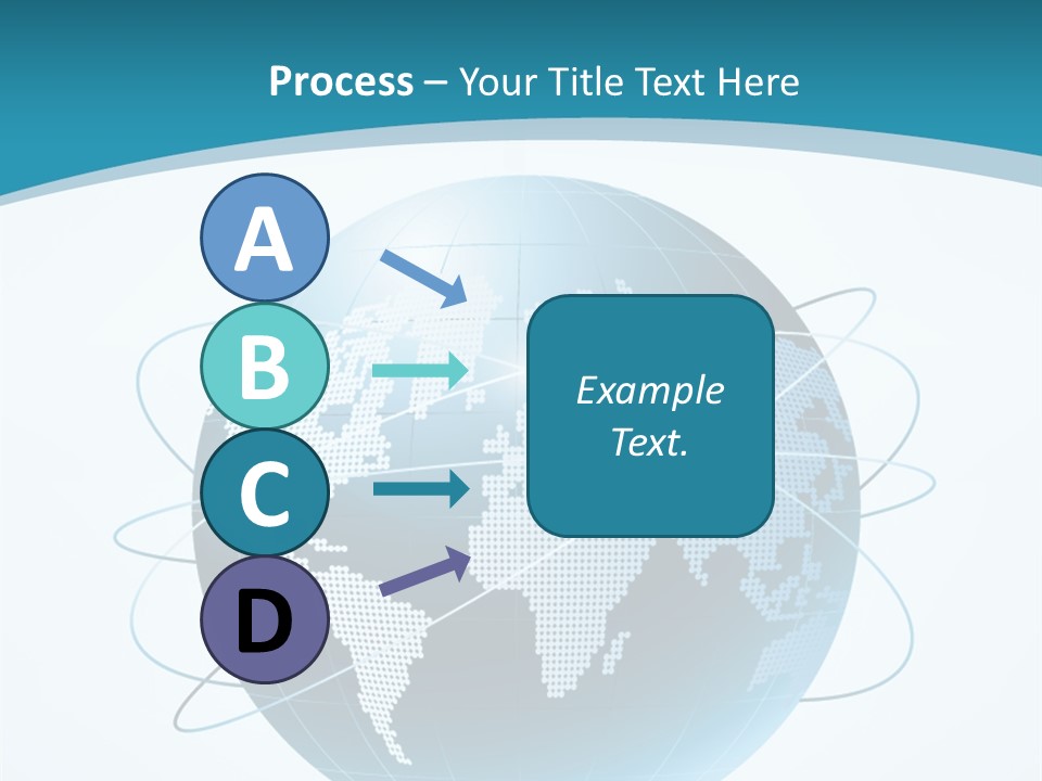 Continent Modern Communication PowerPoint Template