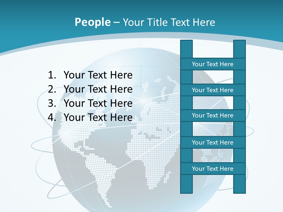 Continent Modern Communication PowerPoint Template