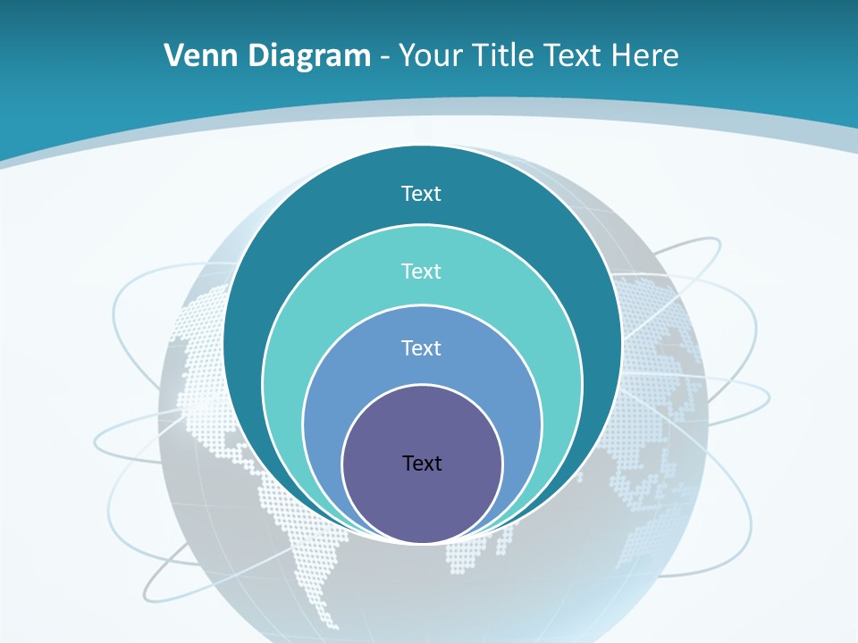 Continent Modern Communication PowerPoint Template