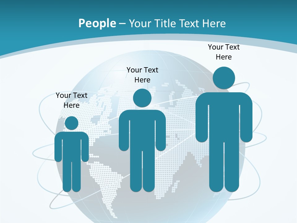 Continent Modern Communication PowerPoint Template