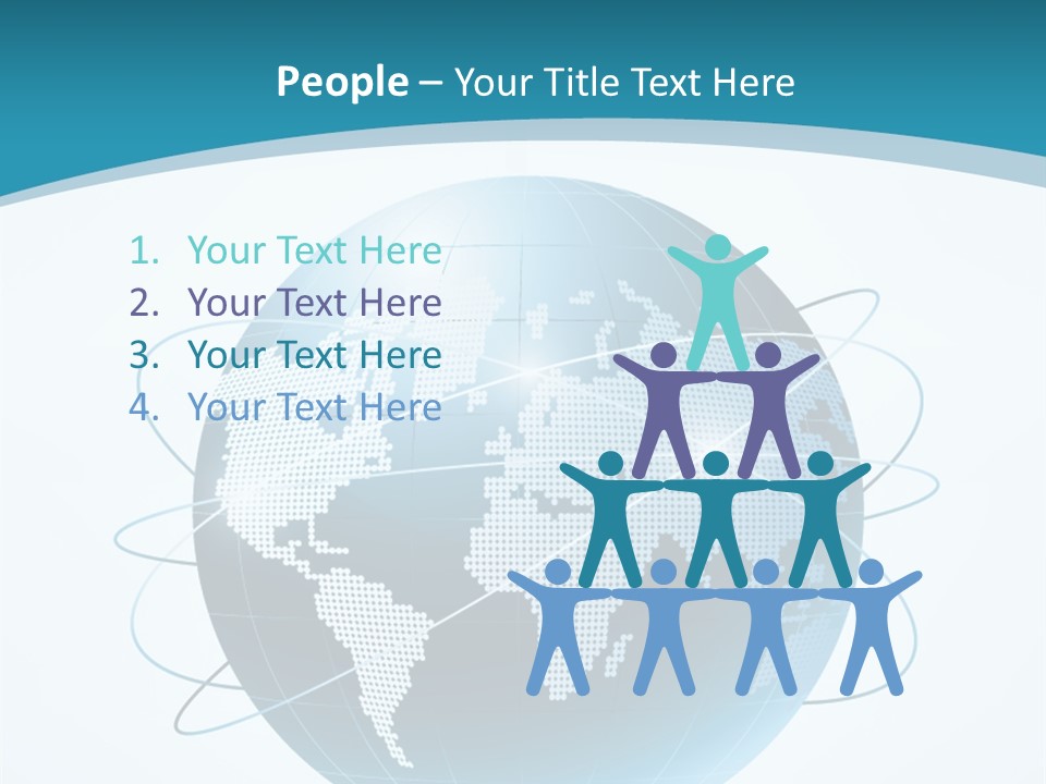 Continent Modern Communication PowerPoint Template