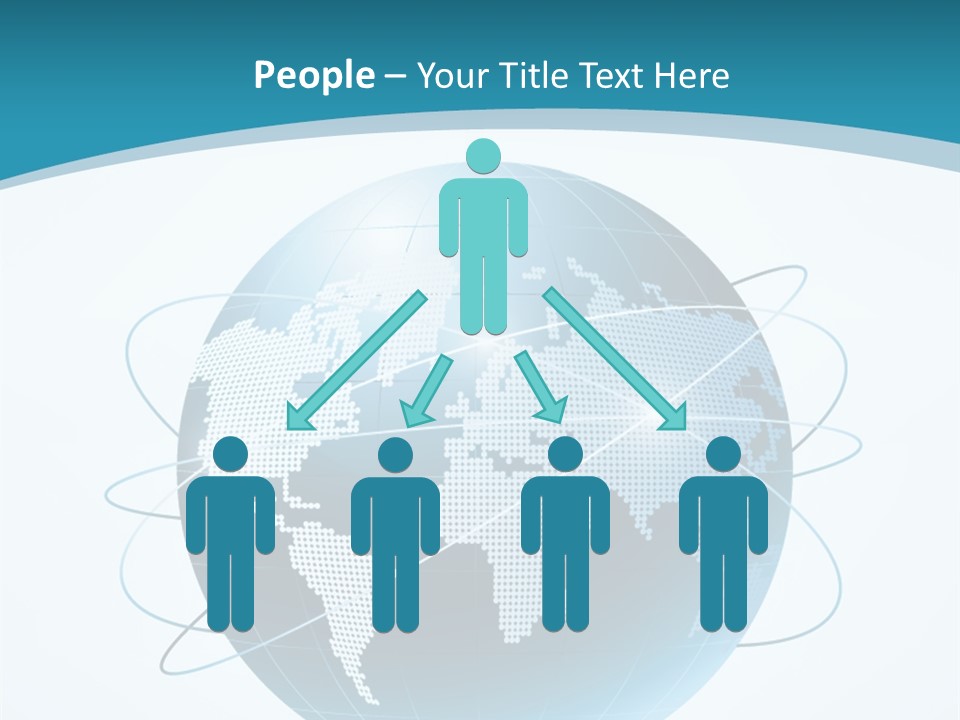 Continent Modern Communication PowerPoint Template