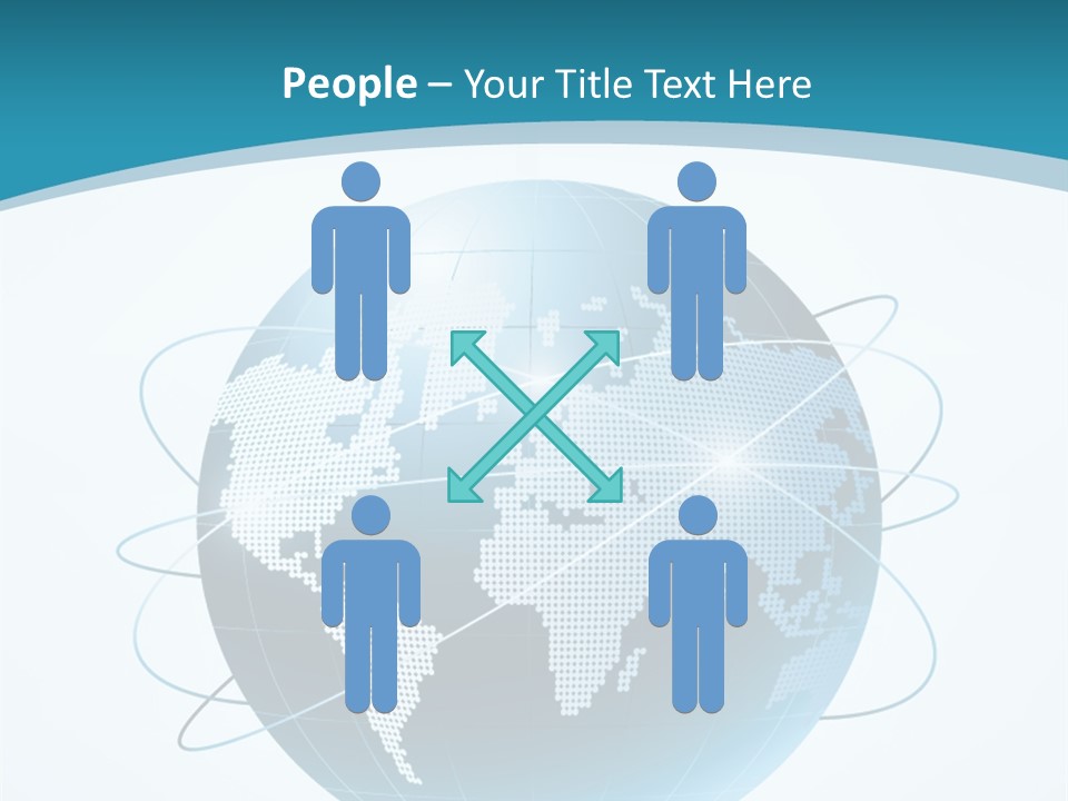 Continent Modern Communication PowerPoint Template