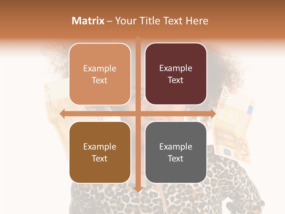 White One Moneybox PowerPoint Template