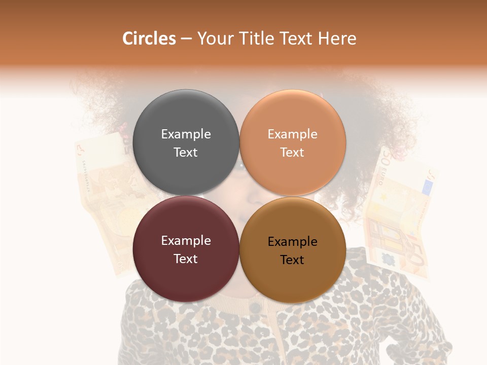 White One Moneybox PowerPoint Template