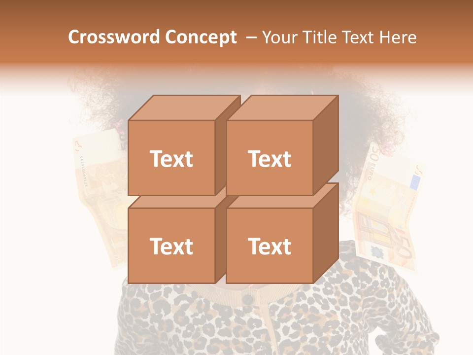 White One Moneybox PowerPoint Template