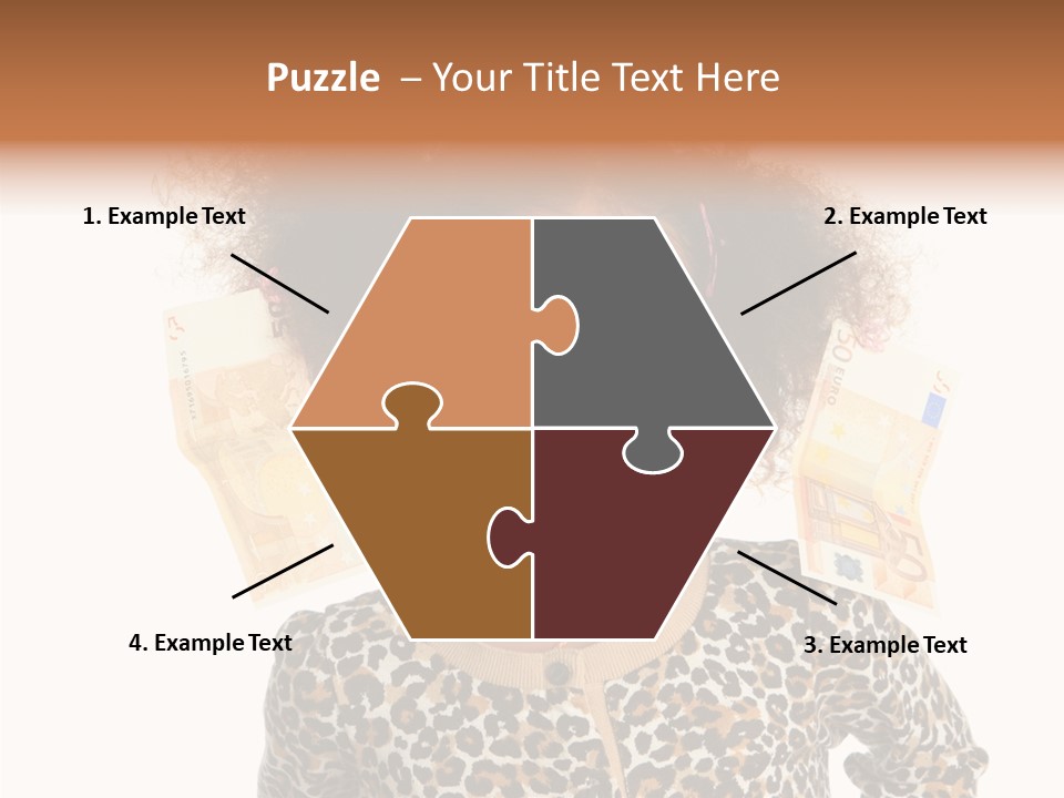 White One Moneybox PowerPoint Template