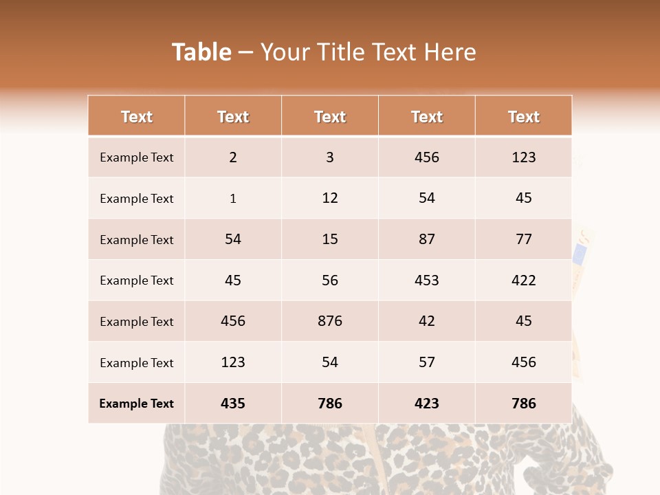 White One Moneybox PowerPoint Template