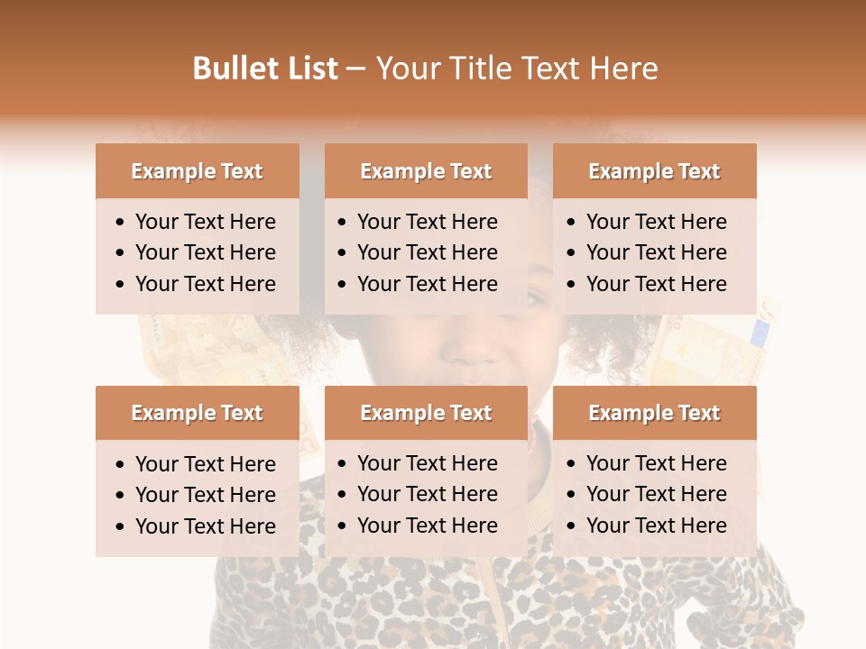 White One Moneybox PowerPoint Template