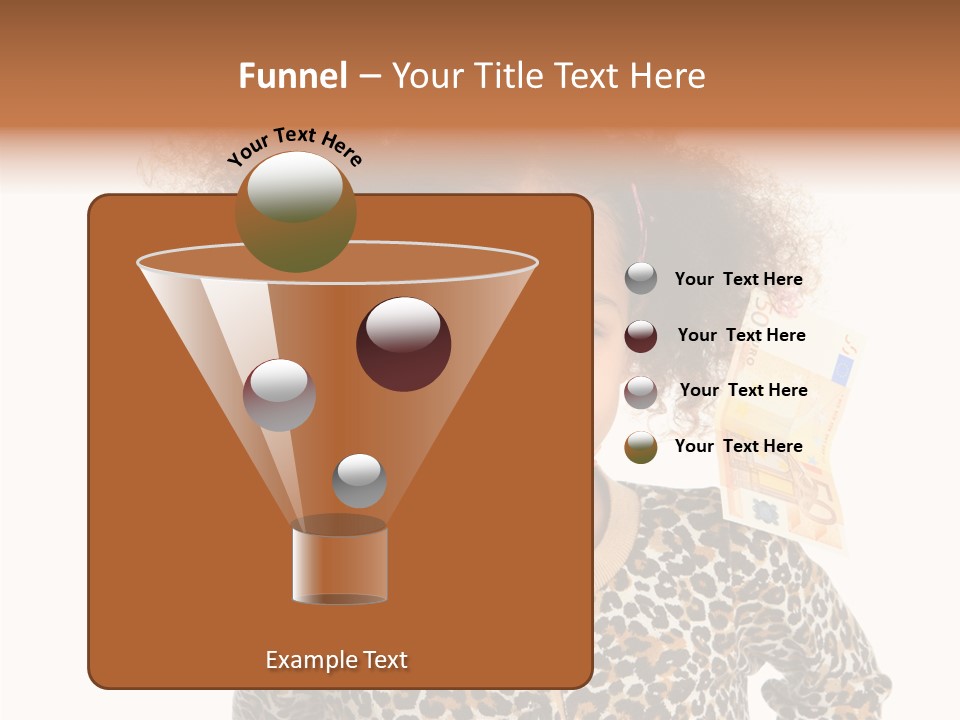 White One Moneybox PowerPoint Template