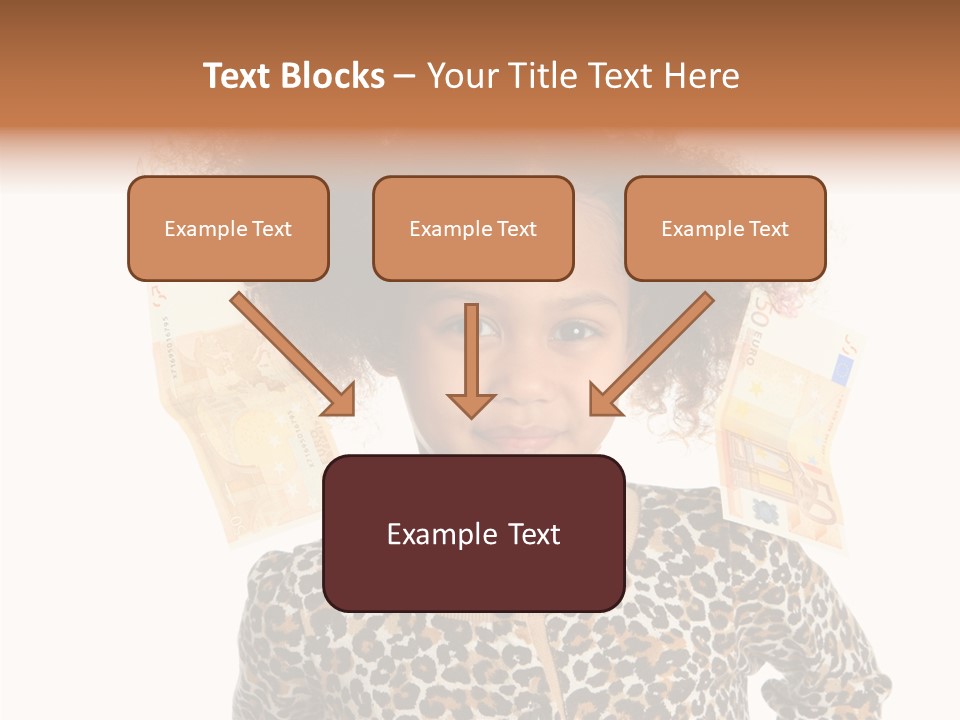 White One Moneybox PowerPoint Template