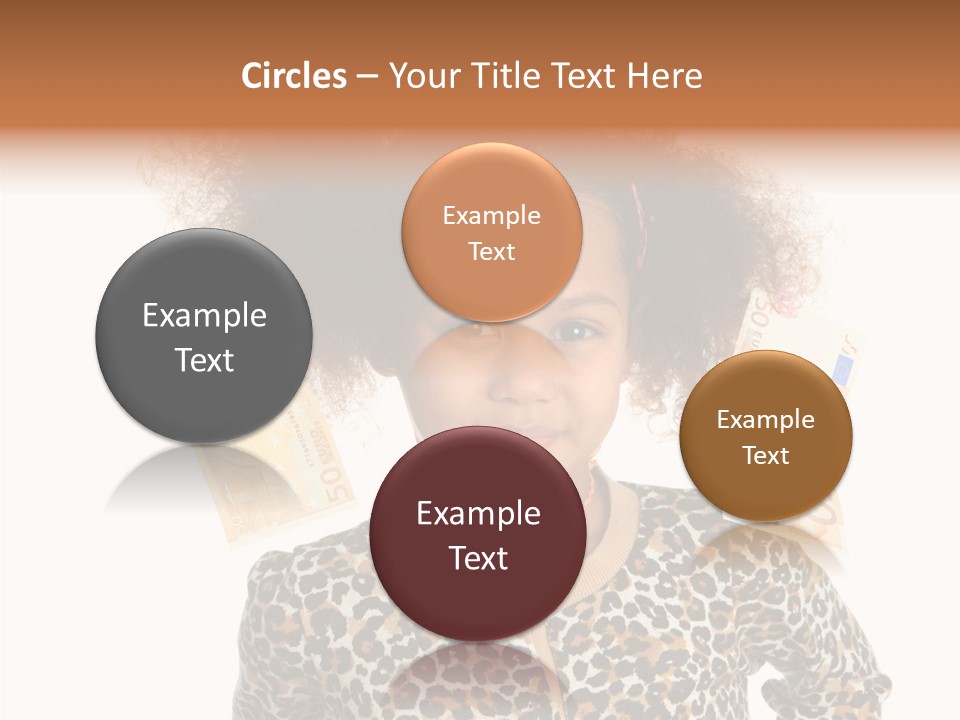 White One Moneybox PowerPoint Template