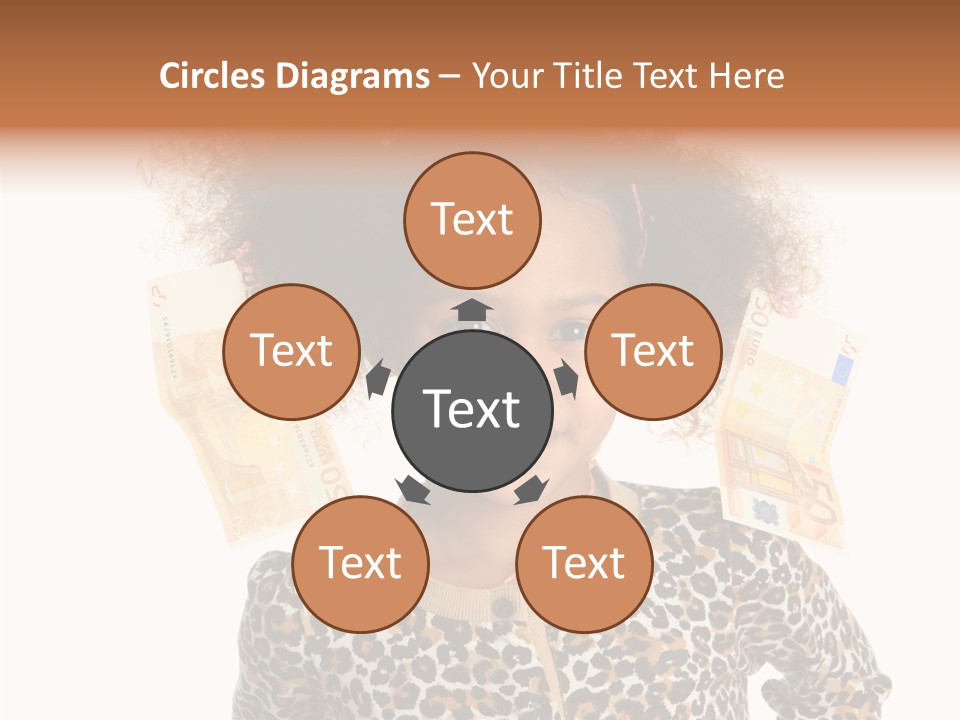 White One Moneybox PowerPoint Template