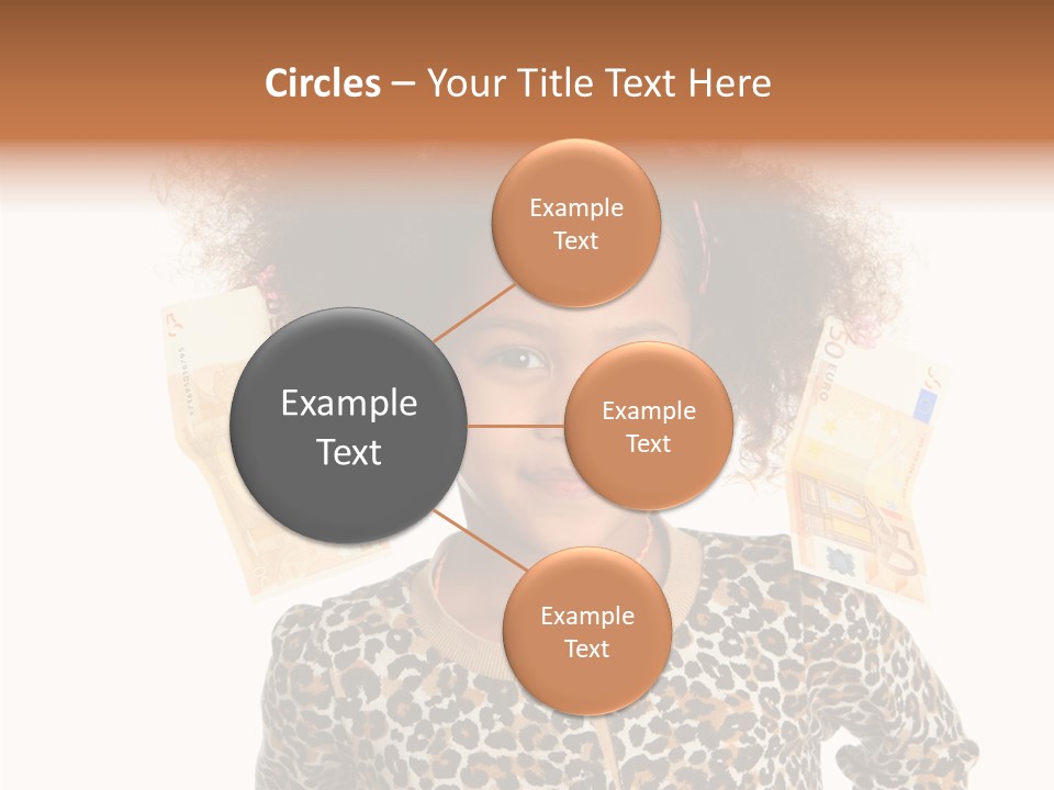 White One Moneybox PowerPoint Template