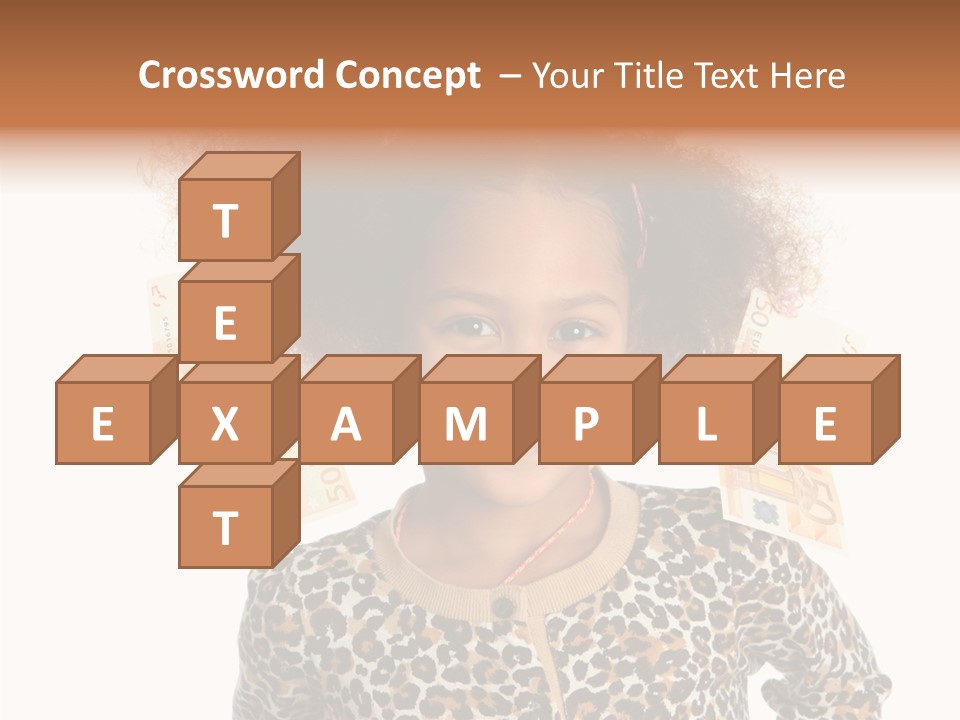 White One Moneybox PowerPoint Template