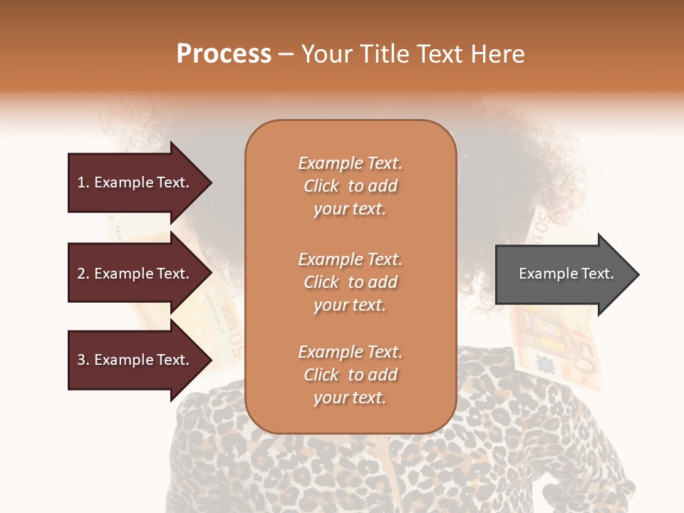 White One Moneybox PowerPoint Template