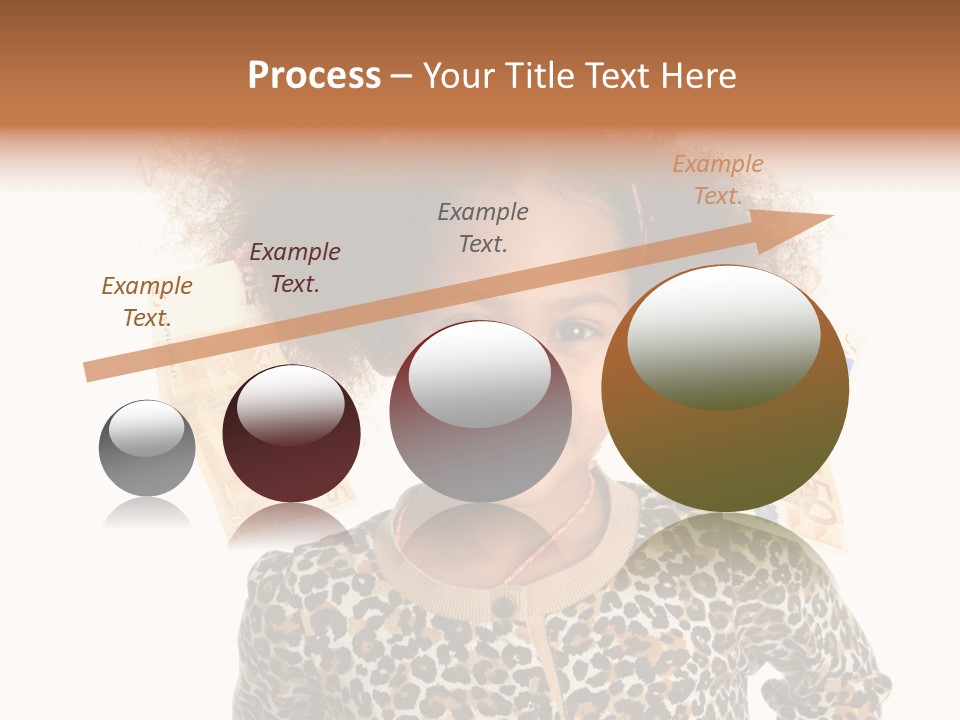 White One Moneybox PowerPoint Template