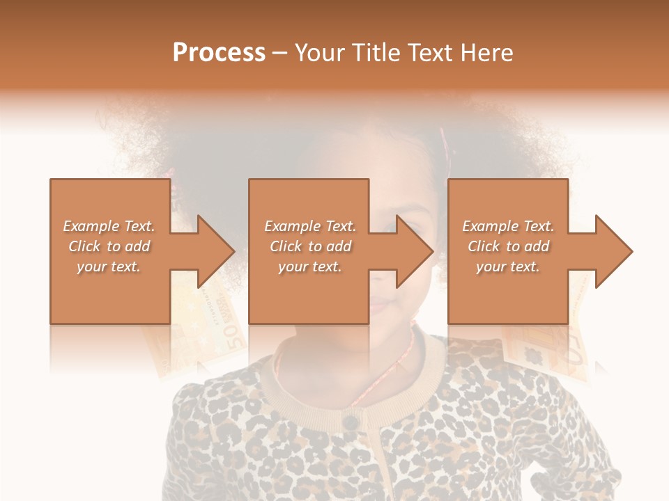 White One Moneybox PowerPoint Template