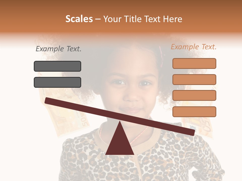 White One Moneybox PowerPoint Template