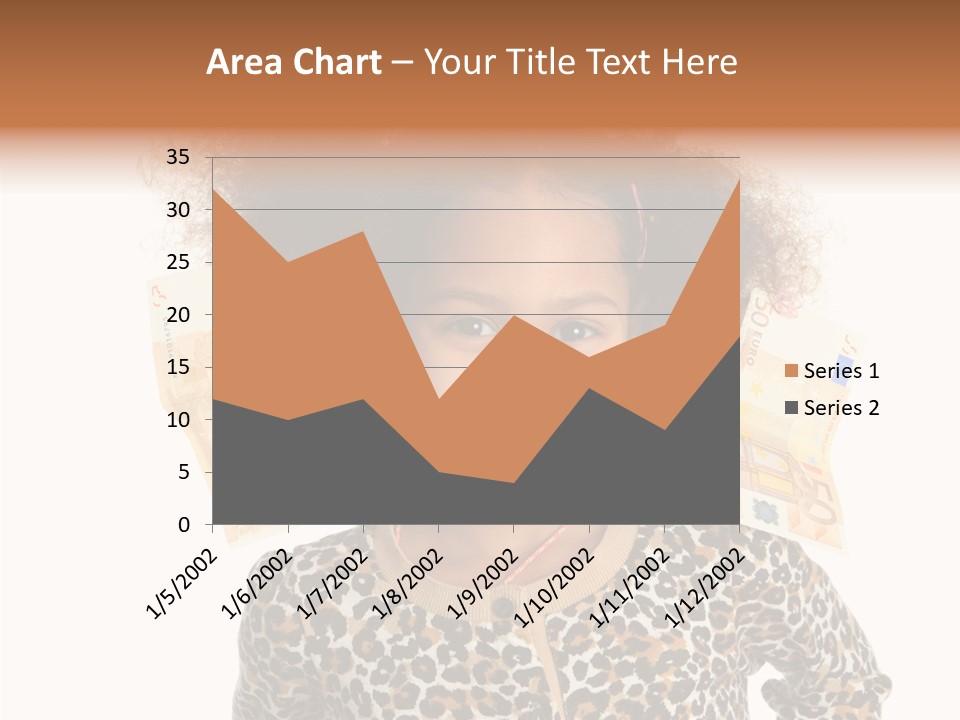White One Moneybox PowerPoint Template
