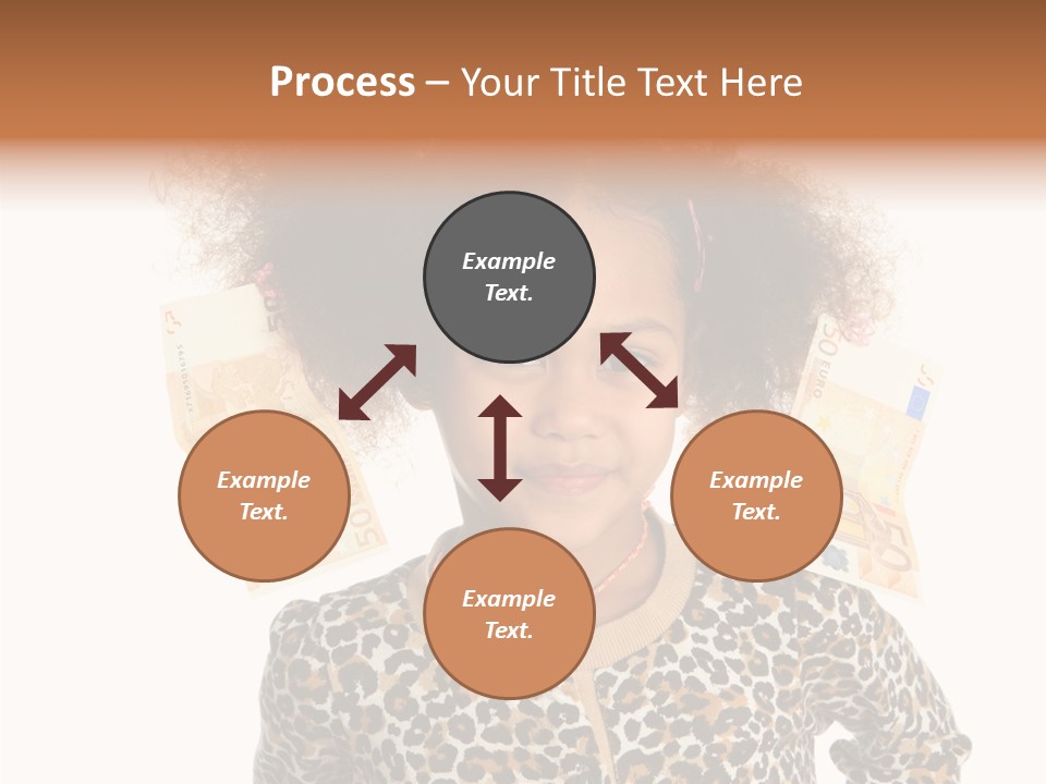 White One Moneybox PowerPoint Template