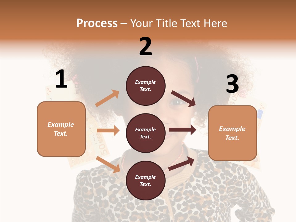 White One Moneybox PowerPoint Template