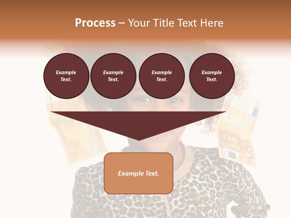 White One Moneybox PowerPoint Template