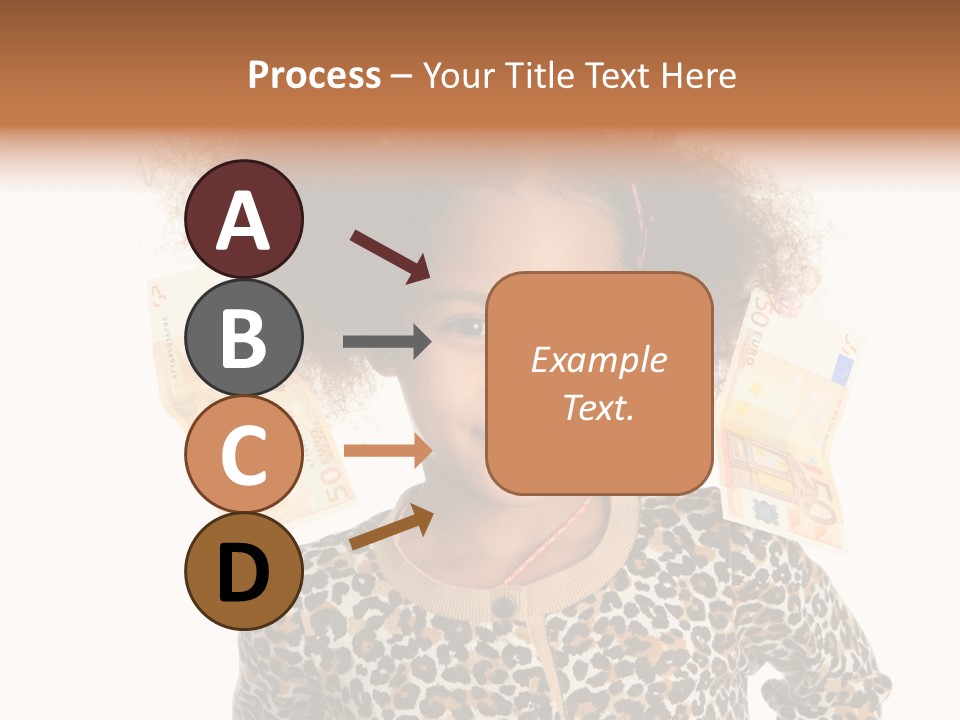 White One Moneybox PowerPoint Template