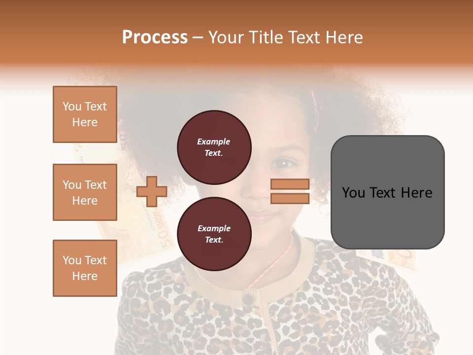 White One Moneybox PowerPoint Template