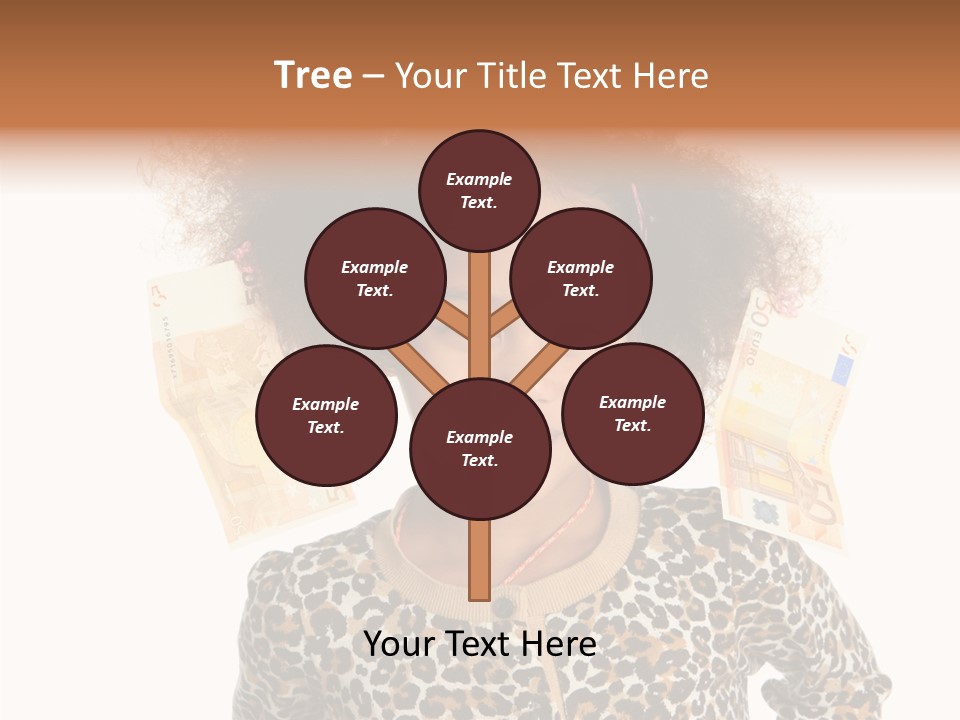 White One Moneybox PowerPoint Template