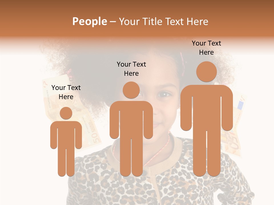 White One Moneybox PowerPoint Template