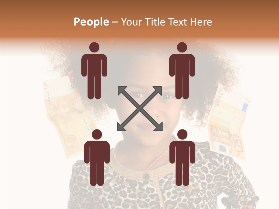 White One Moneybox PowerPoint Template