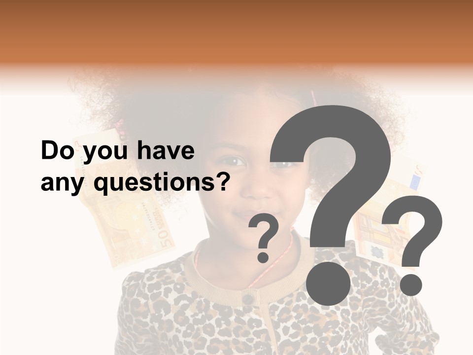 White One Moneybox PowerPoint Template